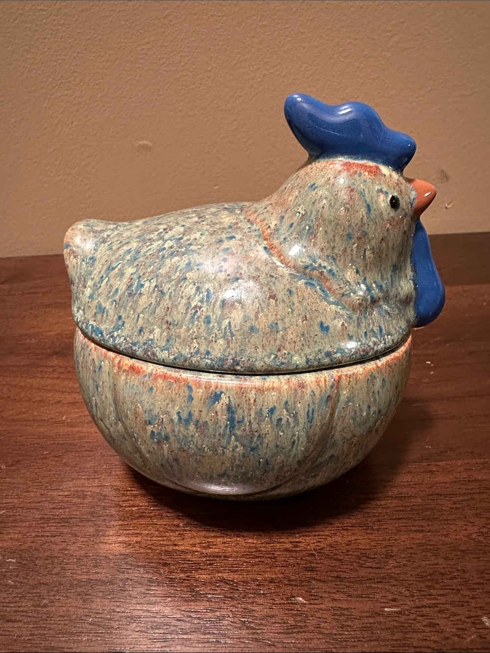 Ceramic Chicken Covered dish.